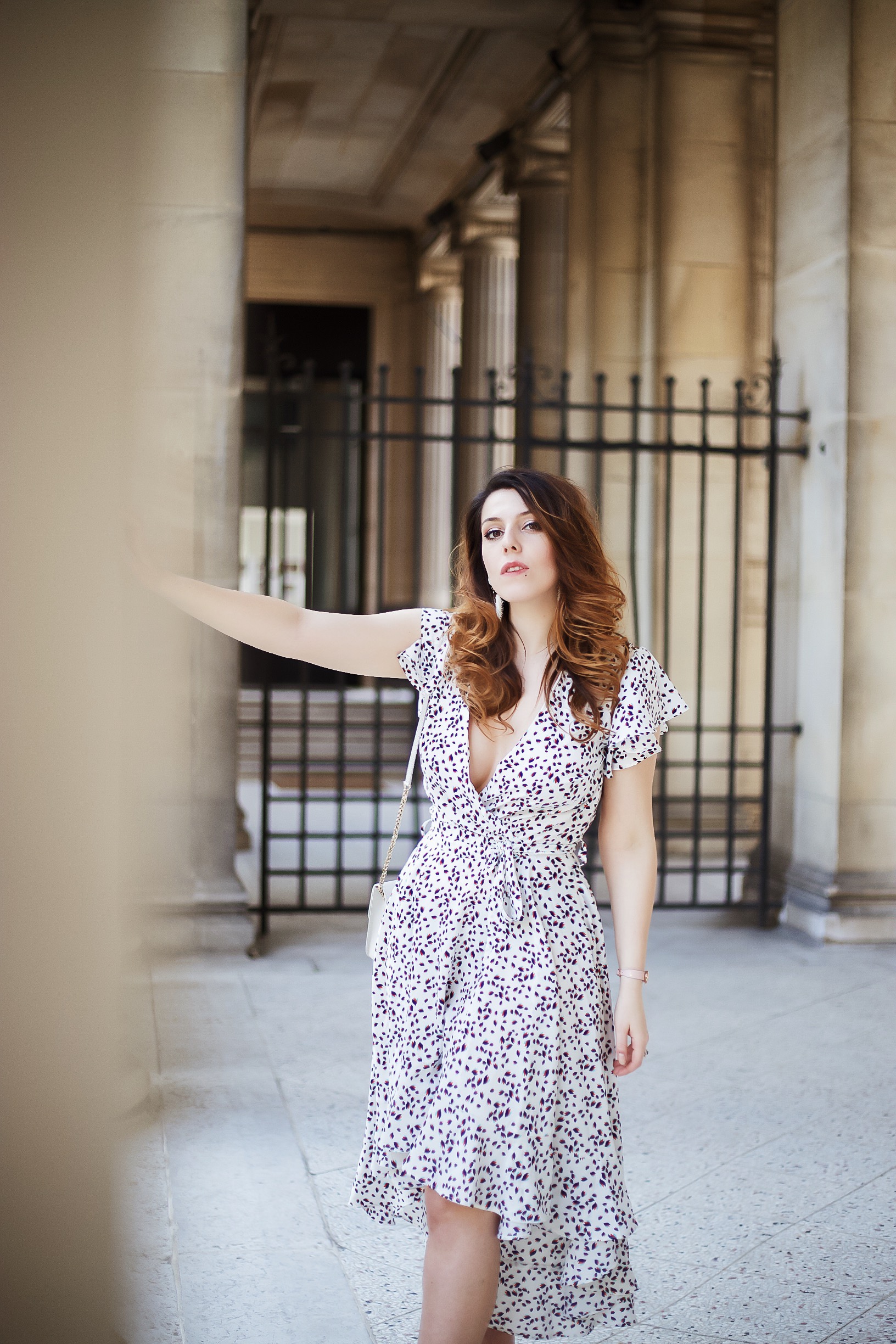 robe fluide asymétrique ikone paris summer collection @Charliesugartown rétro vintage blog photos @taro.lawliet