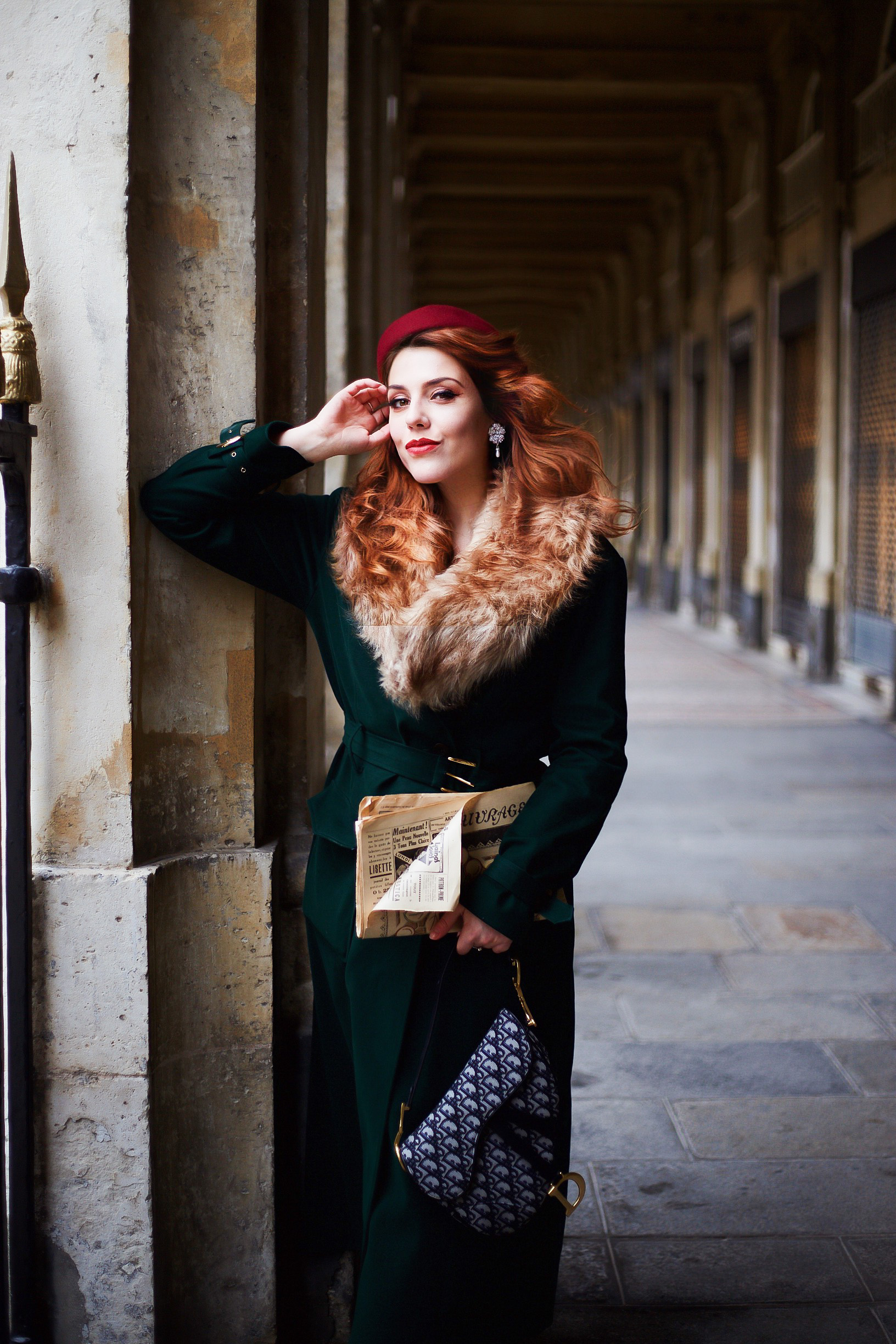 manteau rétro vintage Yvette Libby N'Guyen pin-up fashion blog charliesugartown