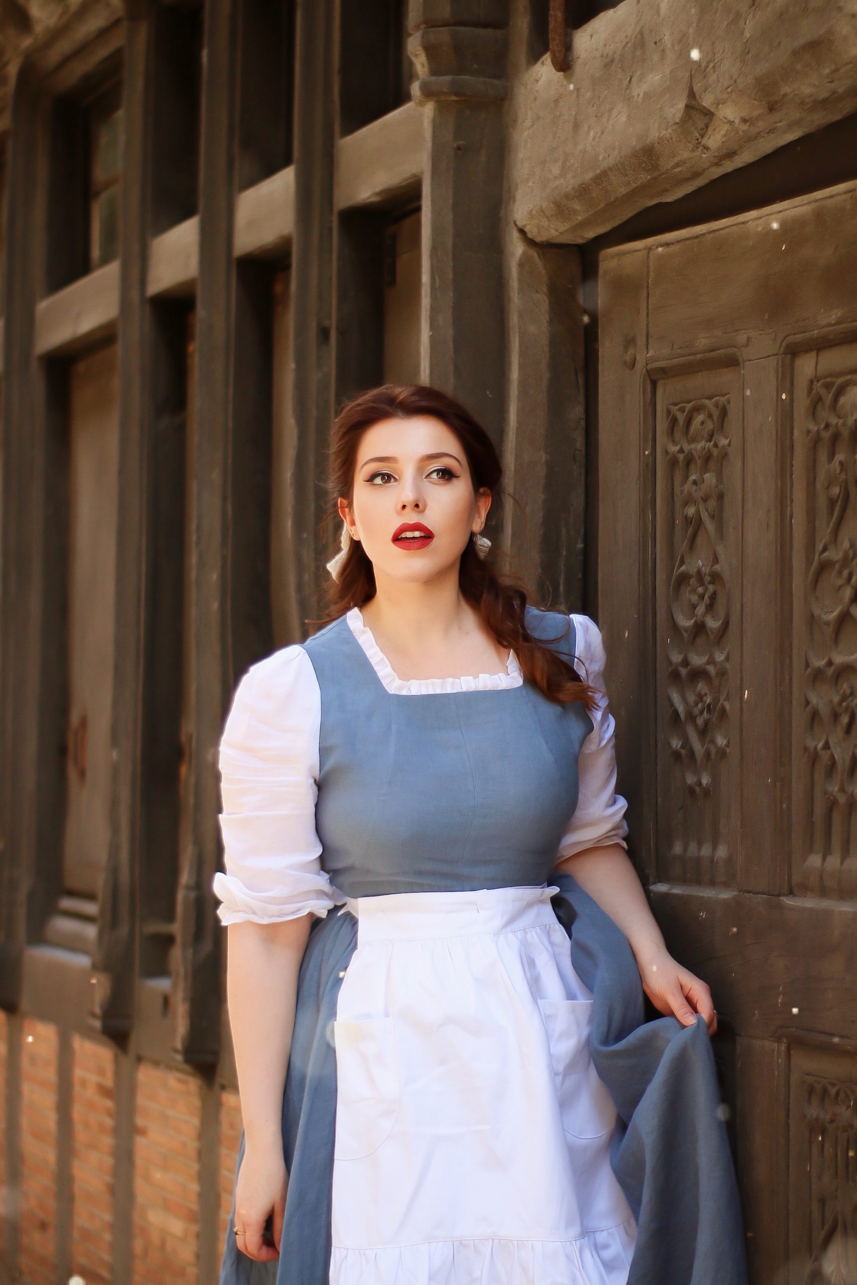 Cosplay déguisement Belle La Belle et la Bête Disney Beauty and the Beast