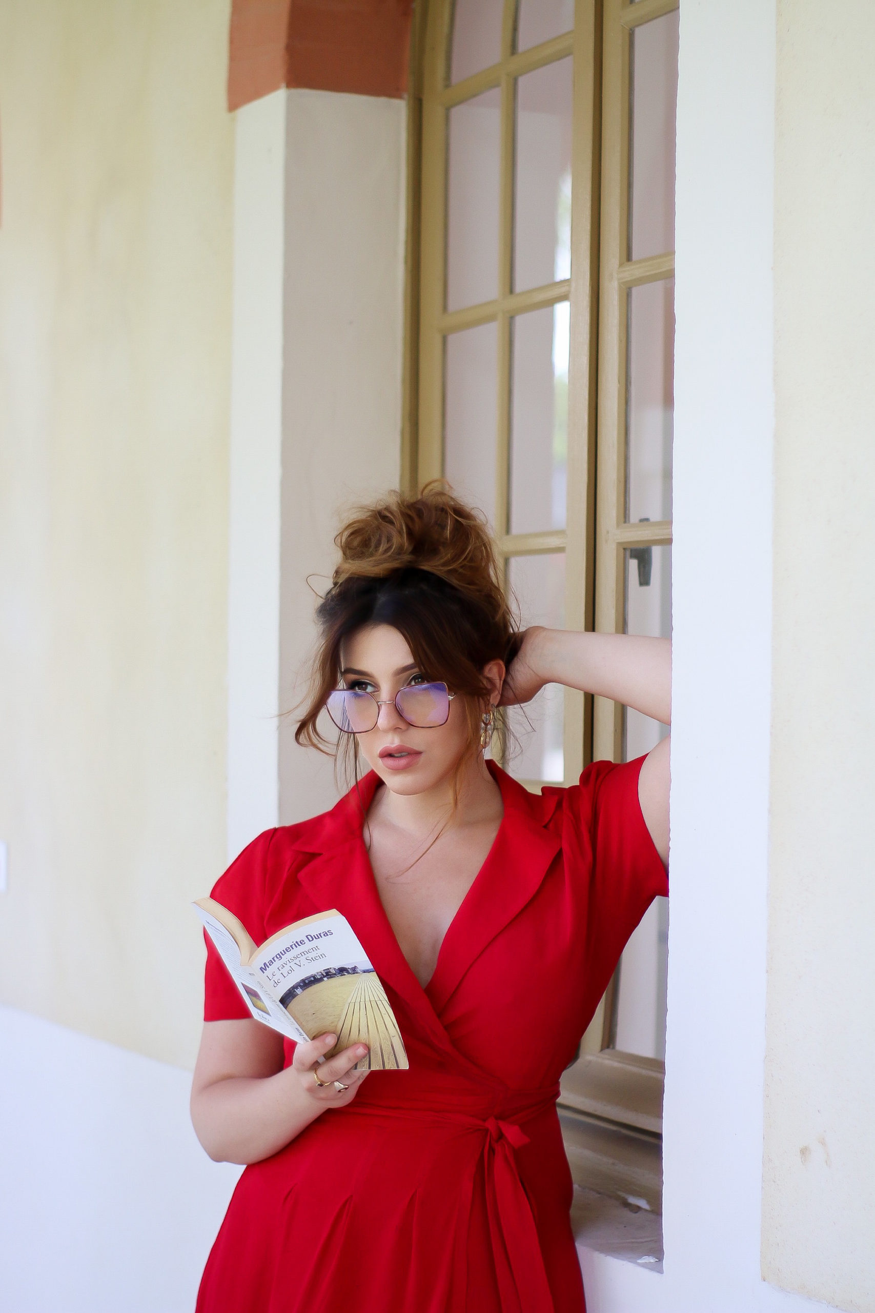 robe rouge rétro et sensuelle blog vintage