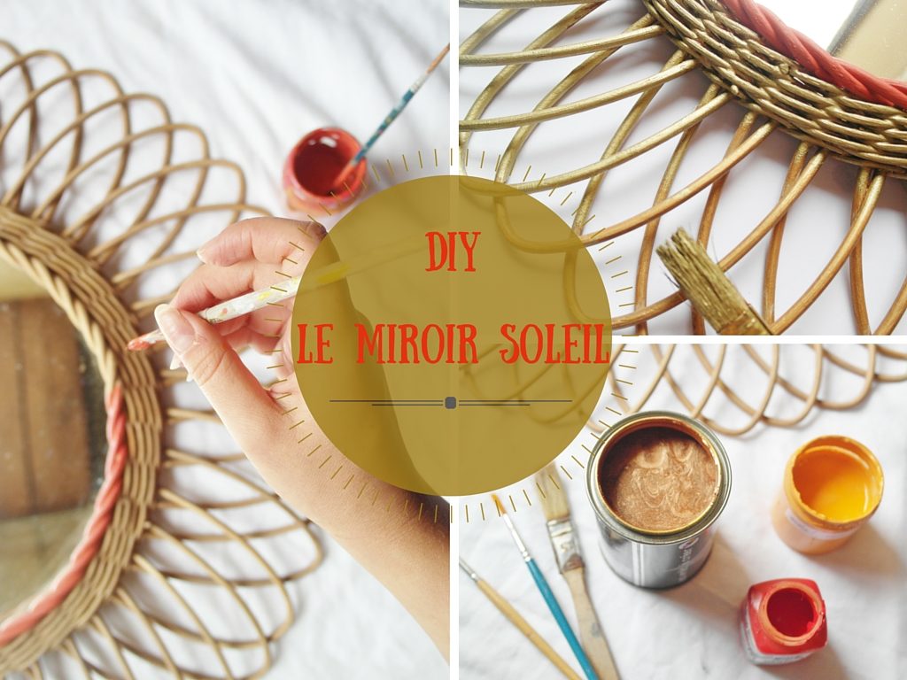 DIY – Le miroir soleil 70’s –